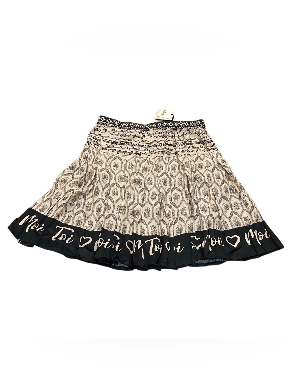 NEW Me369 printed viscose skirt Medium